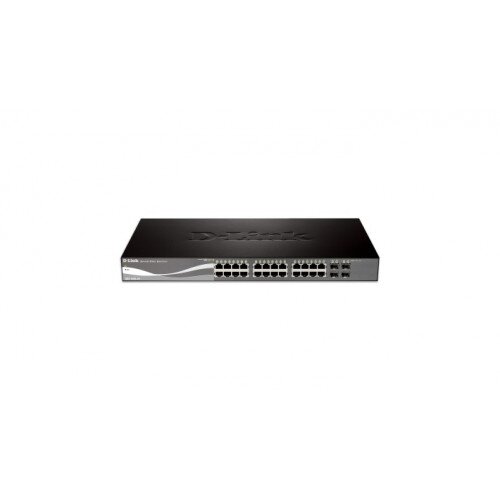 D-Link SmartPro 28-Port Gigabit Switch Including 4 SFP Slots