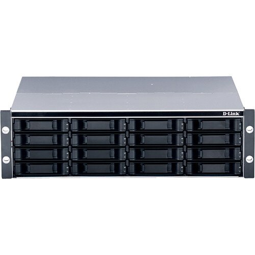 D-Link xStack Storage 8x1GbE iSCSI SAN Array 16-Bay Rackmount