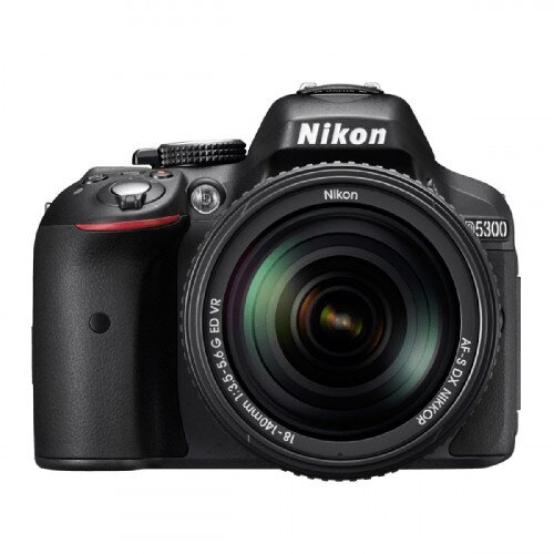 Nikon D5300 Digital SLR Camera - Black - 18-55mm VR II Lens Kit