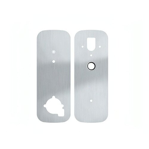 Lockly Deadbolt Cover Plate Accessory For Latch Locks - Satin Nickel