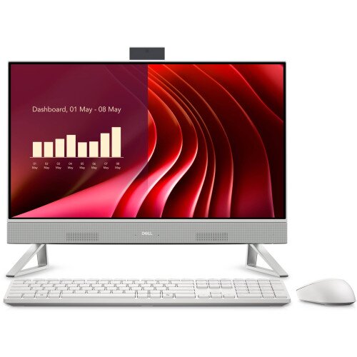 Dell 24 EC24250 All-in-One Desktop - 16GB DDR5 - 13th Gen Intel Core i5-1334U - Intel UHD Graphics - 23.8" Non-Touch FHD (1920x1080) - Windows 11 Pro