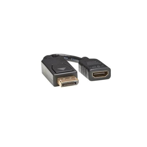 Dell 6-inch DisplayPort Male to HDMI Female Black Adapter Cable