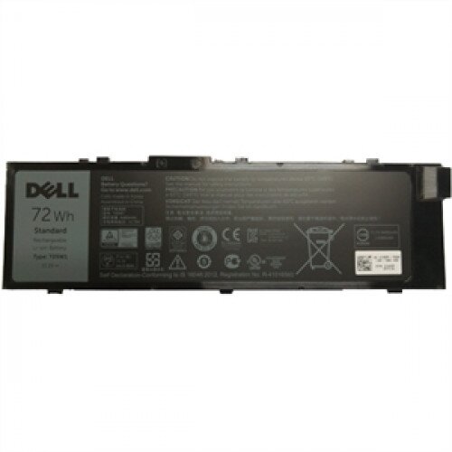 Dell 72 WHr 6-Cell Primary Lithium-Ion Battery