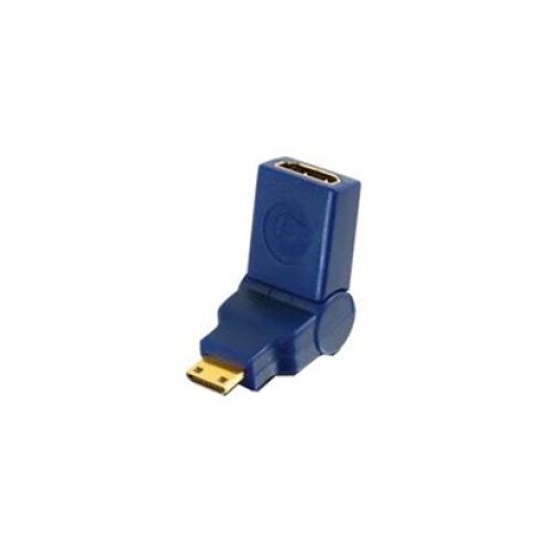 C2G 90° Rotating HDMI to HDMI Mini Adapter - F/M - HDMI adapter - HDMI (F) to mini HDMI (M)