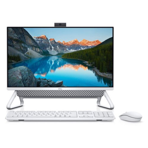 Dell Inspiron 24 5400 All-in-One - 11th Gen Intel Core i3-1115G4 - 256GB M.2 PCIe NVMe SSD - 8GB DDR4 - 23.8" FHD 1920x1080 60Hz AIT Non-Touch Anti-Glare InfinityEdge - Intel UHD Graphics - Silver