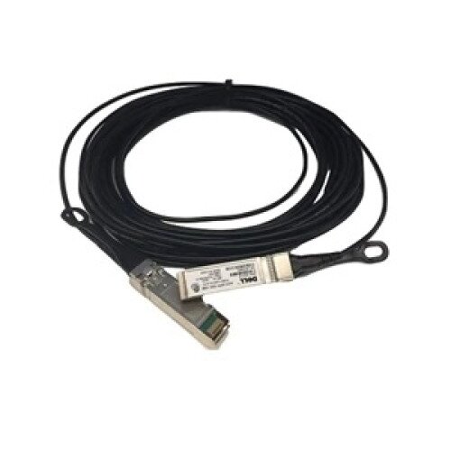 Dell Networking, Cable, SFP+ to SFP+, 10GbE, Active Optical (Optics Included) Cable, 3Meter, Customer kit
