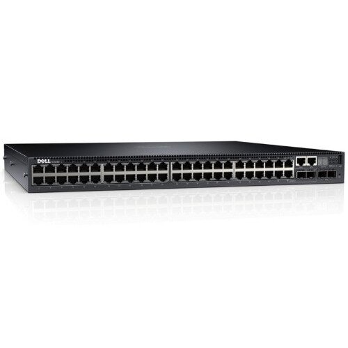 Dell Networking N2048 Switch, L2, 48x 1GbE + 2x 10GbE SFP+ fixed Ports
