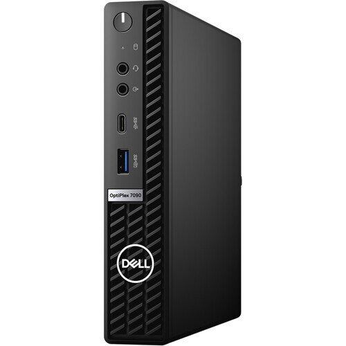 Dell OptiPlex 7090 Micro Desktop Computer - 11th Gen Intel Core i5-11500T - 256GB M.2 PCIe NVMe SSD - 16GB DDR4 - Windows 10 Pro, English