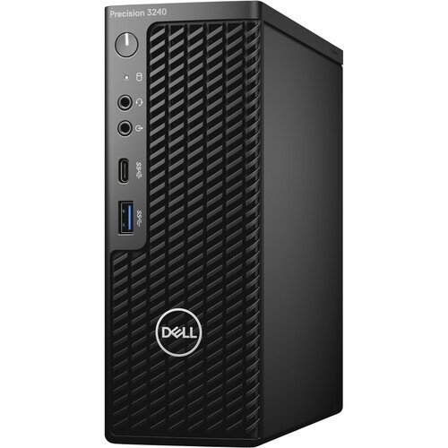 Dell Precision 3240 Compact Workstation - 10th Gen Intel Core i7-10700 - 512GB M.2 PCIe NVMe SSD - 16GB DDR4 - Intel Core i Graphics - Windows 10 Pro, English