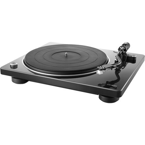 Denon DP-400 Hi-Fi Turntable with Speed Auto Sensor - Black