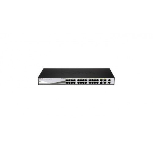 D-Link DES-1210-28 Managed Switch with 24 Ethernet Ports