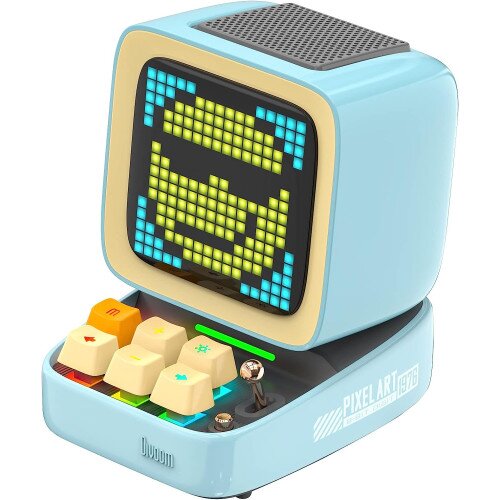 Divoom Ditoo-Pro Retro Pixel Art Bluetooth Speaker - Blue