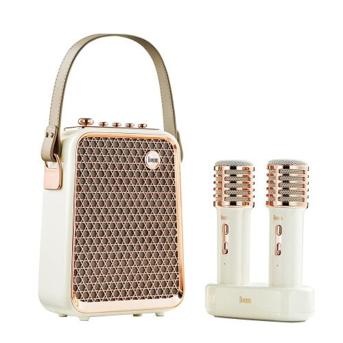 Divoom Songbird-HQ Portable Karaoke Bluetooth Speaker - White