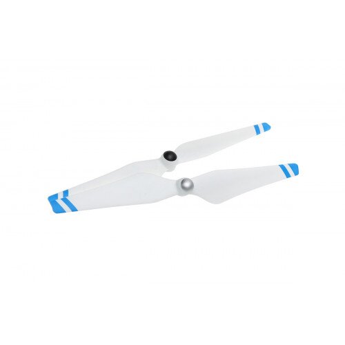 DJI 9450 Self-Tightening Propellers Metal Hub - White with Blue Stripes