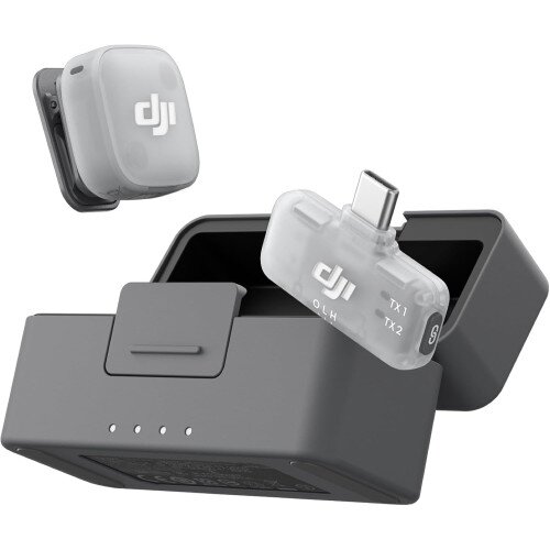 DJI Mic Mini 2 Wireless Microphone - 1 TX + 1 Mobile RX + Charging Case