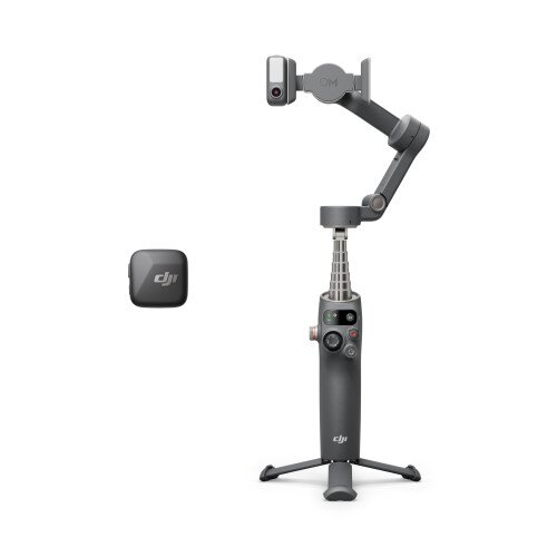 DJI Osmo Mobile 7P Phone Gimbal Vlog Combo (DJI Mic Mini Transmitter) - Infinity Black