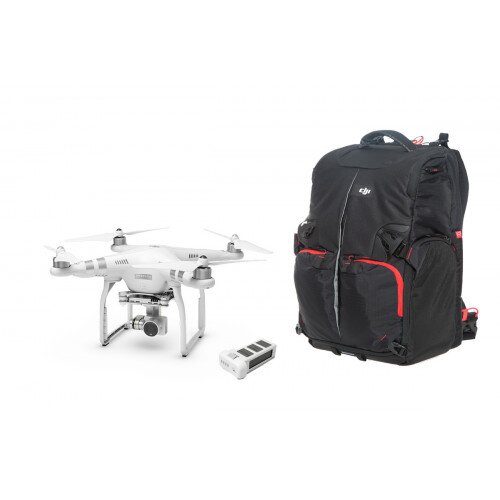 DJI Phantom 3 Advanced with Extra Battery and Phantom Backpack
