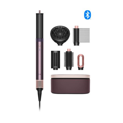 Dyson Airwrap Co-anda2x Multi-Styler and Dryer - Jasper Plum - wIth Diffuser - 220-240 V AC