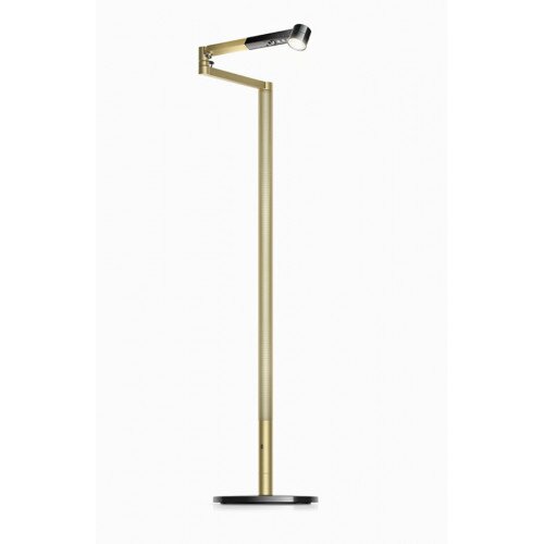 Dyson Lightcycle Morph Floor Desk Light - Black / Brass