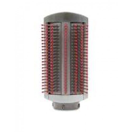 Dyson Soft Smoothing Brush - Nickel / Red