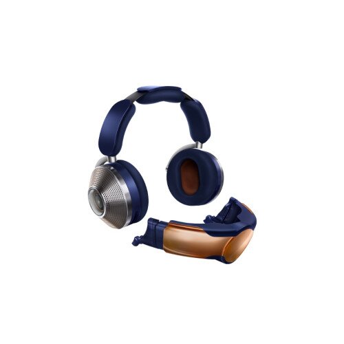 Dyson Zone Absolute+ Headphones with Air Purification - Prussian Blue/Bright Copper
