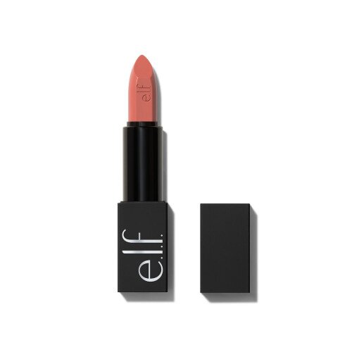 e.l.f. Cosmetics O FACE Satin Lipstick - Feeling Myself - Warm Light Coral