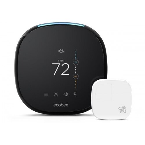 ecobee4 Voice-Enabled Smart Thermostat With Room Sensor