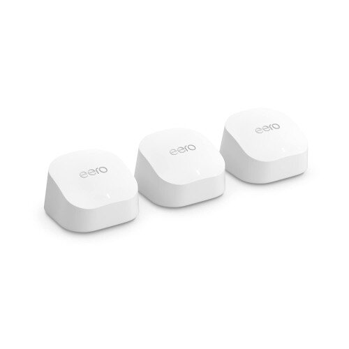 eero 6+ Wi-Fi 6 Dual-Band Gigabit Mesh System - 3-Pack