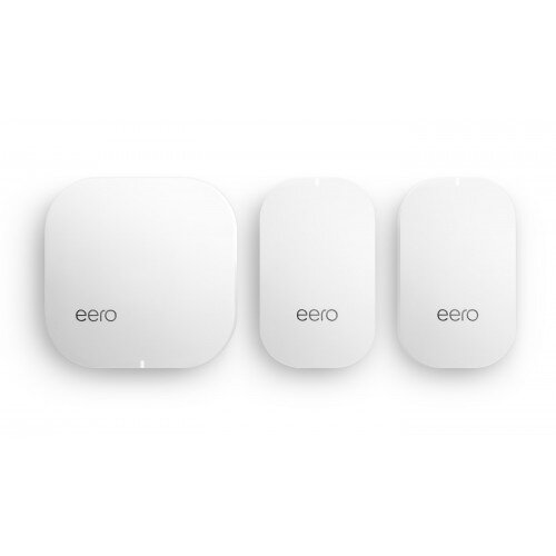 eero Home WiFi System - 1 eero + 2 eero Beacon