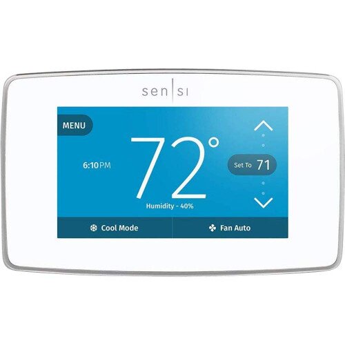 Emerson Sensi Touch Wi-Fi Thermostat - White