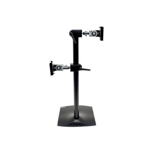 Ergotron DS100 Dual-Monitor Desk Stand, Vertical Two-Monitor Mount