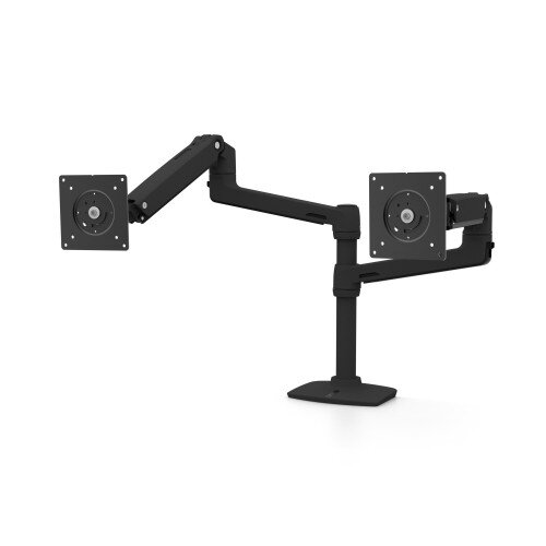 Ergotron LX Dual Adjustable-Height Monitor Mount