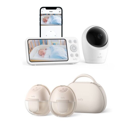 eufy Breast Pump S1 Pro + Baby Monitor E20
