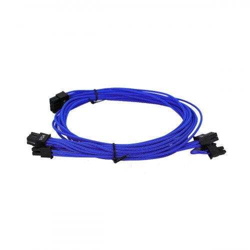 EVGA 550-650 G2/G3/GP/P2/T2 Power Supply Cable Set (Individually Sleeved) - Light Blue