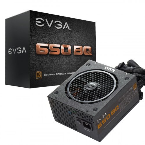EVGA BQ, 80+ Bronze Semi Modular Power Supply - 650w