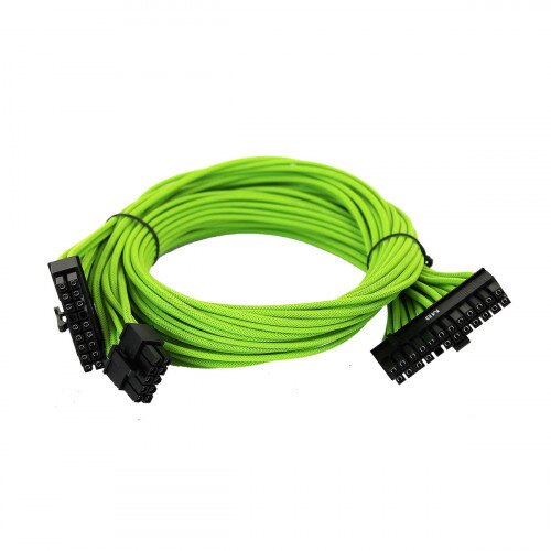 EVGA 750-850 G2/G3/GP/P2/T2 Power Supply Cable Set (Individually Sleeved) - Green