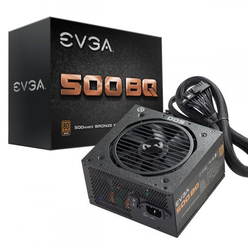 EVGA BQ, 80+ Bronze Semi Modular Power Supply - 500w