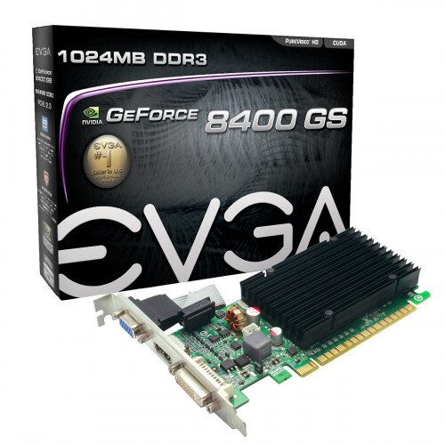 EVGA e-GeForce 8400 GS Graphics Card