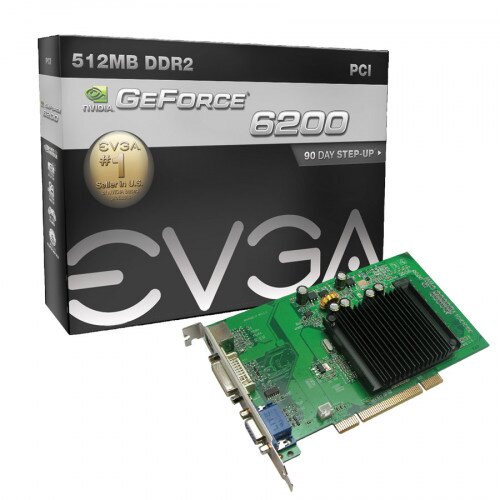 EVGA GeForce 6200 PCI Graphics Card