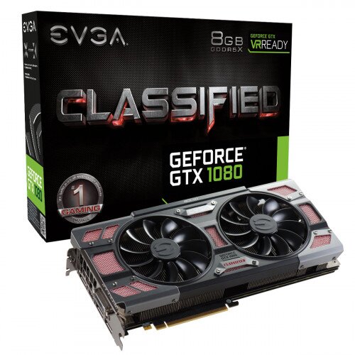 EVGA GeForce GTX 1080 Classified Gaming, 8GB GDDR5X, ACX 3.0 & RGB LED Graphics Card