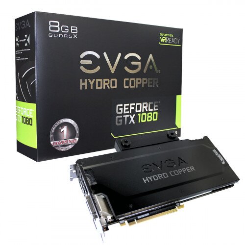 EVGA GeForce GTX 1080 FTW Gaming, 8GB GDDR5X, Hydro Copper & RGB LED Graphics Card