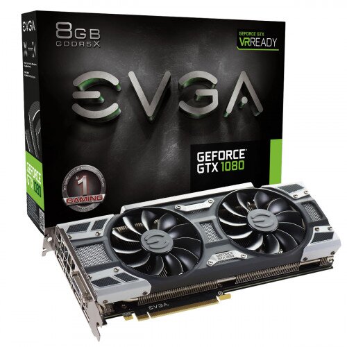 EVGA GeForce GTX 1080 Gaming, 8GB GDDR5X, ACX 3.0 & LED Graphics Card