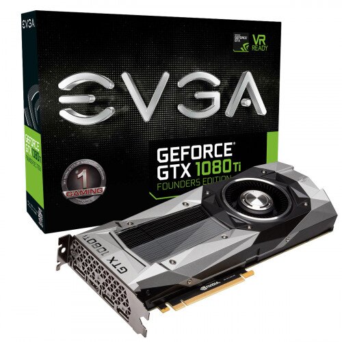 EVGA GeForce GTX 1080 Ti FOUNDERS EDITION, 11G-P4-6390, 11GB GDDR5X Graphics Card