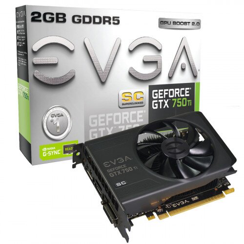 EVGA GeForce GTX 750 Ti Superclocked Graphics Card