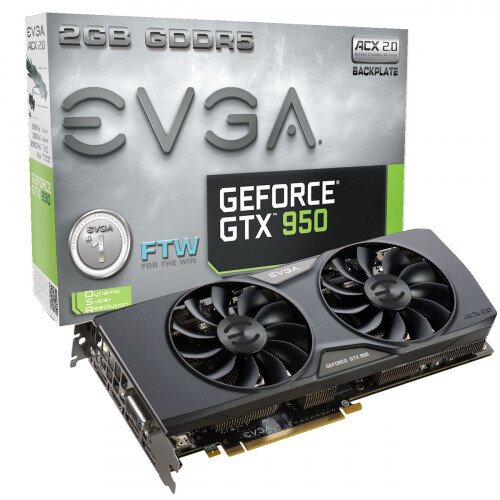 EVGA GeForce GTX 950 FTW Gaming ACX 2.0 Graphics Card
