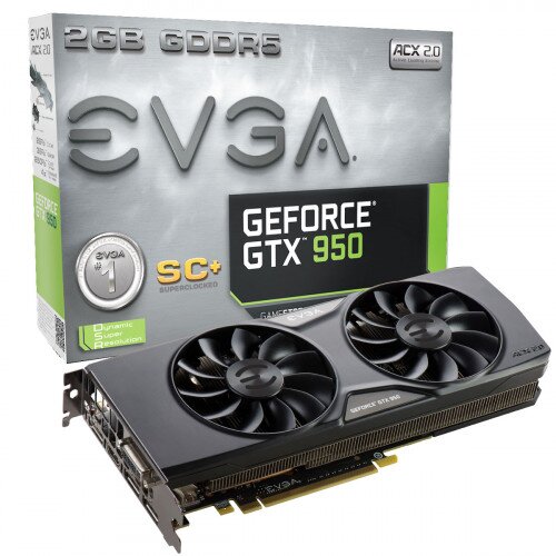 EVGA GeForce GTX 950 SC+ GAMING ACX 2.0 Graphics Card