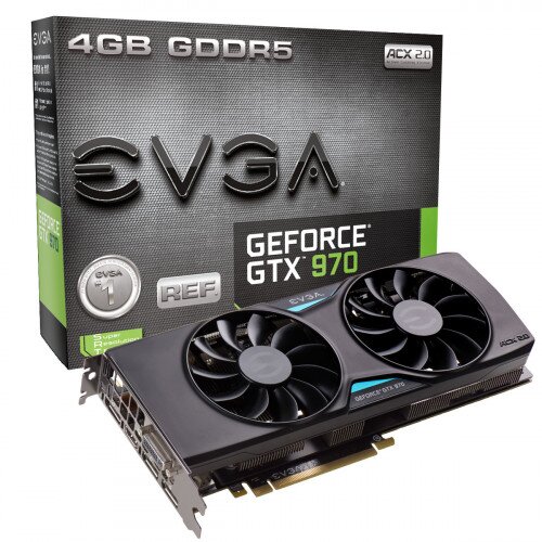 EVGA GeForce GTX 970 GAMING ACX 2.0+ Graphics Card