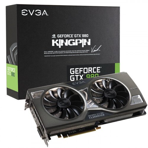 EVGA GeForce GTX 980 KINGPIN ACX 2.0+ Reference Graphics Card