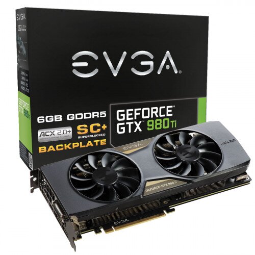 EVGA GeForce GTX 980 Ti SC+ GAMING ACX 2.0+ Graphics Card
