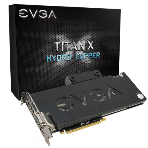 EVGA GeForce GTX TITAN X HYDRO COPPER GAMING Graphics Card